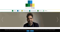 Desktop Screenshot of notarispiek.nl